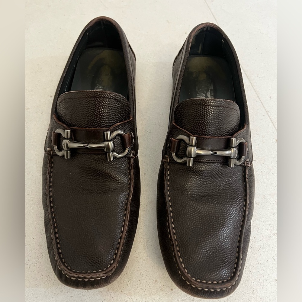 Brown men Ferragamo